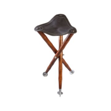 Lovski stol s kovinskimi nogami 70 cm